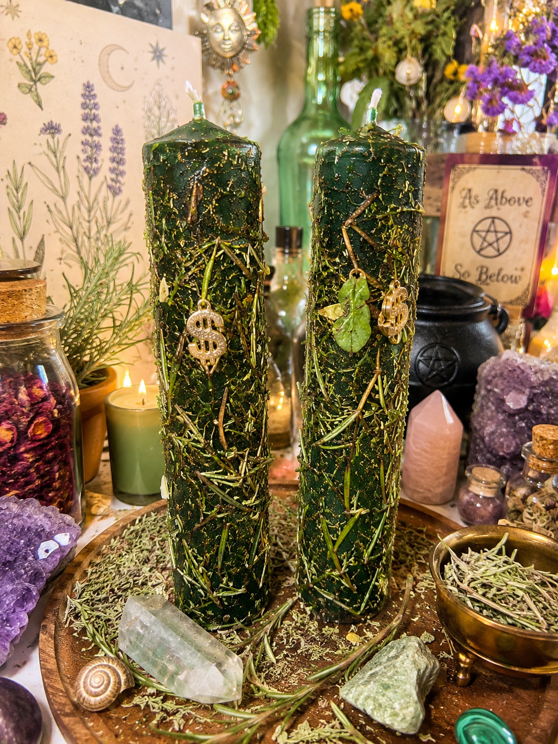 Money candle